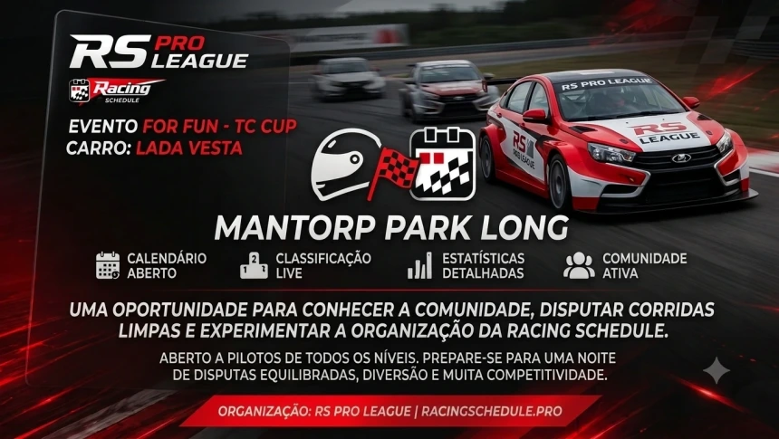 For Fun – TC Cup no RaceRoom  – Lada Vesta