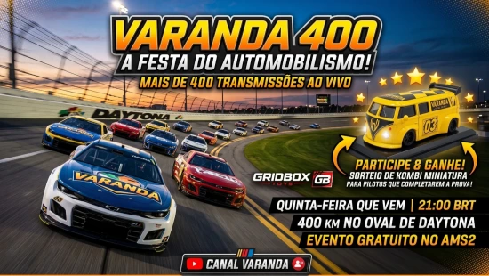 Desafio Varanda 400 | Varanda Virtual Races